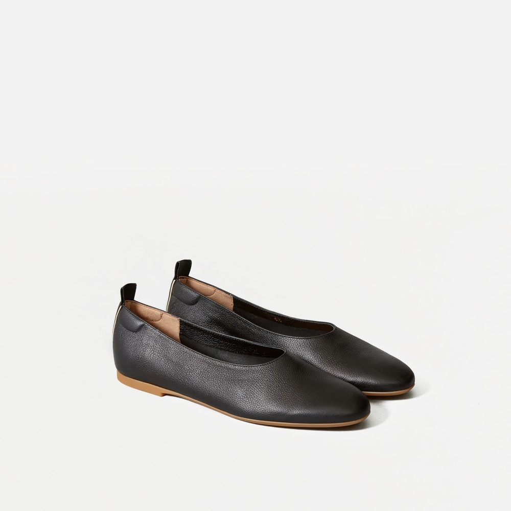 Everlane Black Flats The Italian Leather Day Glove